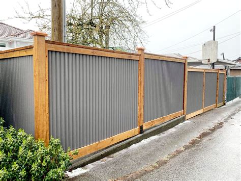 corrugated metal sheets for fencing|corrugated metal fencing near me.